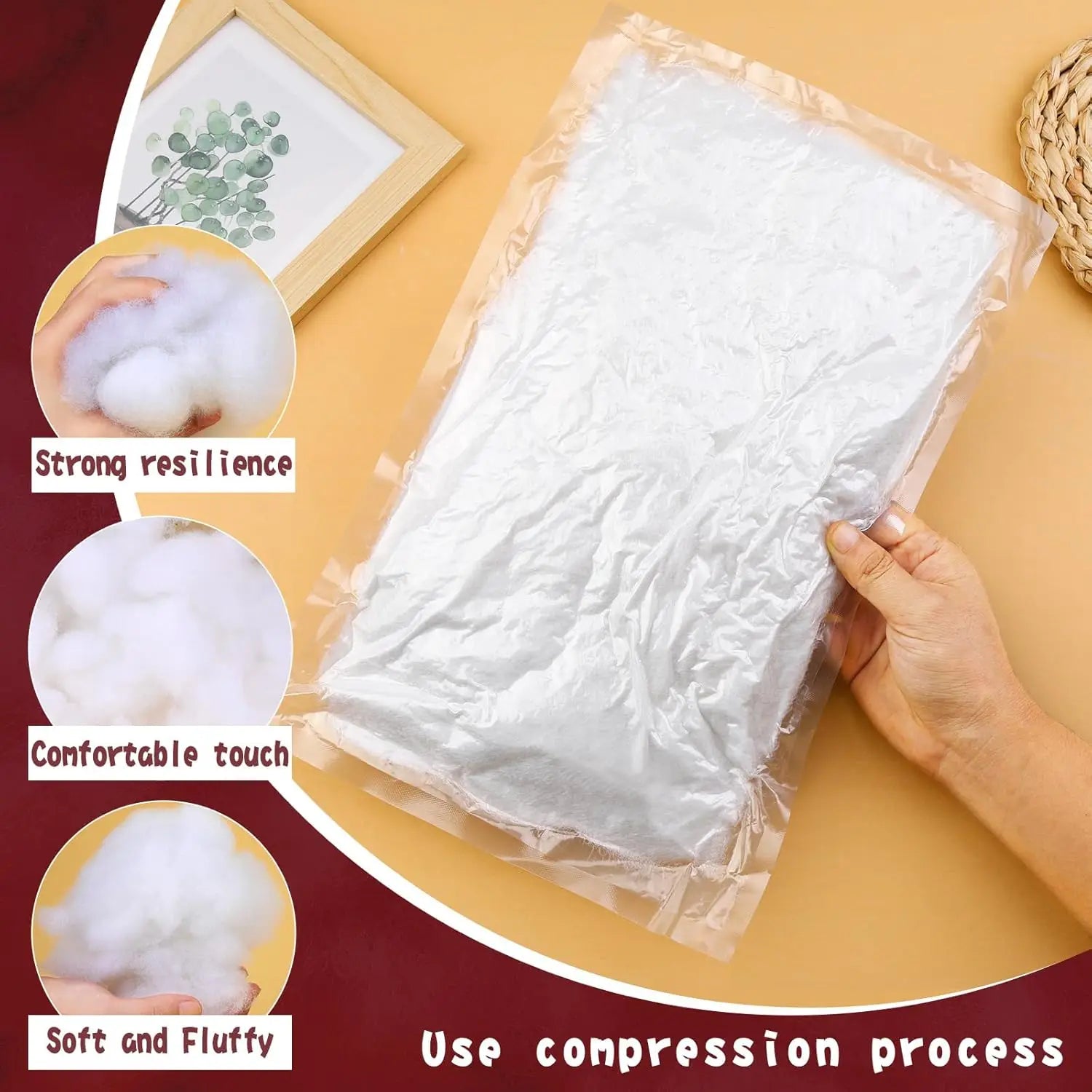 White Fiberfill Cloud Cotton – Perfect for Cloud Ceiling Installations